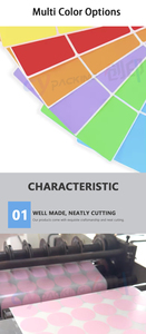 색상 비닐 접착 스티커 광택 원 및 도트 코딩 파일 분류 및 재고 조직을위한 라벨 - Product Image 6