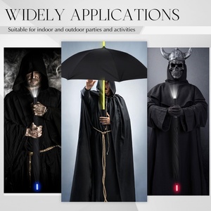 LED <b>Umbrella</b> Laser Sword Light up <b>Umbrella</b> with 7 Color Changing Effects Long Handle Straight Stick <b>Umbrella</b> Parasol 8 Rib - Product Image 4