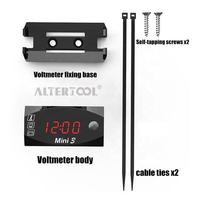 Alat ukur sistem badan, Voltmeter Elektronik motor dengan tampilan Digital modifikasi