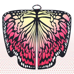 Capa de mariposa con alas giratorias para disfraz de cosplay, fiesta de baile, para niños de 8 a 13 años, material de tela con etiqueta - Product Image 3