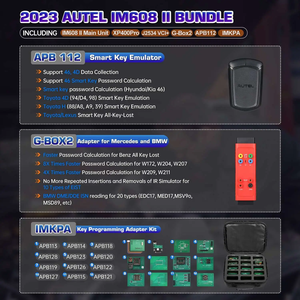 Programador de Llaves Maxi Im608ii 608pro 2 Im608 Ii Im 608 Im608pro2 Plus Pro con Actualización Anual, Herramientas para Vehículos, Escáner de Diagnóstico - Product Image 3