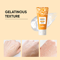 Gel Exfoliante Blanqueador y Limpiador de Naranja para Eliminar la Piel Dura y Opaca, Apto para Todo Tipo de Piel, Venta al Por Mayor