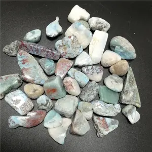 Đá Quý Tự Nhiên Larimar Nguyên Liệu Thô Đá Bán Quý Bán Buôn