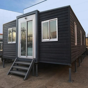 Venta directa 40Ft 20Ft Prefab Mobile Extensible Container House 2-5 Dormitorio Prefabricado Portátil Tiny Home para uso comercial - Product Image 2