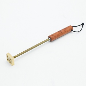 Poinçon à chaud en fer pour le marquage de logos personnalisés sur le bois, les gâteaux, les barbecues, les produits de boulangerie, les aliments et les noix de coco, outils de marquage - Product Image 6