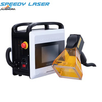 Machines de gravure laser portables 20W 30W 50W, mini-marqueur laser à fibre portatif pour métal, caoutchouc et pneus