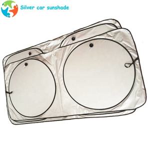 <span class=keywords><strong>Pare</strong></span>-soleil de fenêtre avant en polyester argenté <span class=keywords><strong>pare</strong></span>-<span class=keywords><strong>brise</strong></span> de voiture pop-up - Product Image 4