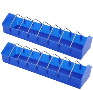 Comedero de Plástico Resistente <span class=keywords><strong>para</strong></span> Palomas, Forma Rectangular, de 0.2M a 1.2M de Longitud, <span class=keywords><strong>para</strong></span> Palomares y Aviarios - Product Image 3