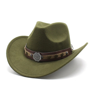 Cappello Fedora <span class=keywords><strong>in</strong></span> <span class=keywords><strong>feltro</strong></span> Unisex Sombrero Custom <span class=keywords><strong>Stetson</strong></span> cappello da Cowboy Factory parasole UPF Panama <span class=keywords><strong>cappelli</strong></span> - Product Image 5
