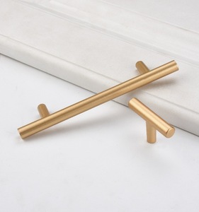 Handle Hardware <b>Drawer</b> Closet Door Handle Single-hole New Chinese <b>Gold</b> Handle - Product Image 5