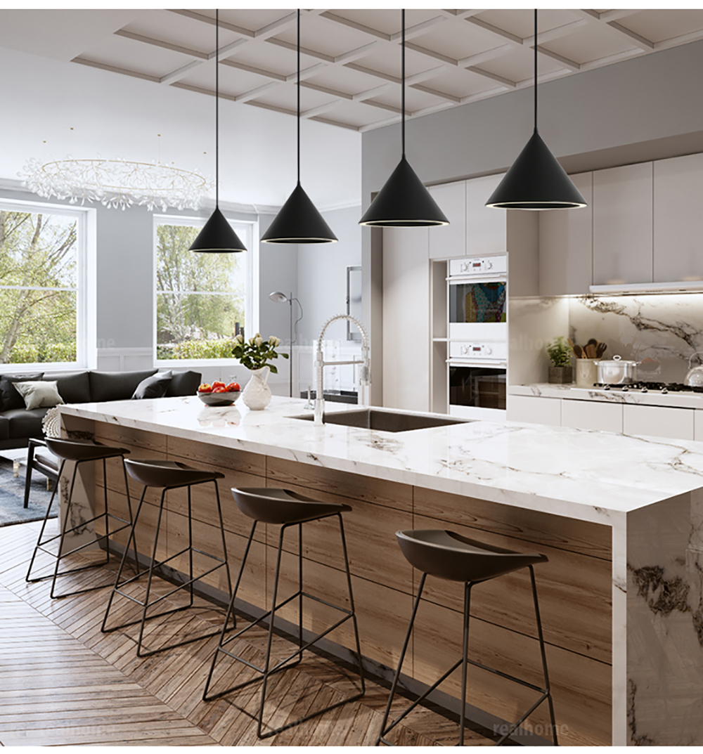Nordic Pendant Lights Ceiling Light Hanging Pendant Lamp Iron Metal Modern Colorful Chandelier For Kitchen