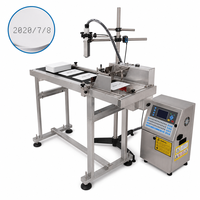 Machine de codage CIJ automatique en ligne pour la date de production et le numéro de lot sur les sachets, les sacs et les films d'emballage sous vide pour les conditionneuses