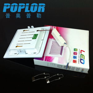 Poplor Led <b>Panel</b> <b>Light</b> 4W Square Kitchen Bathroom Lamp Plastic Body Modern Design Easy Installation - Product Image 2