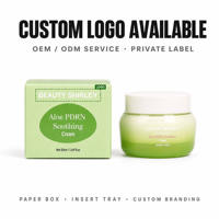 Crème à l'Aloe Vera PDRN en pot de 50 ml pour peaux abîmées, hydratation douce, récupération, soin du visage quotidien, douceur et éclat