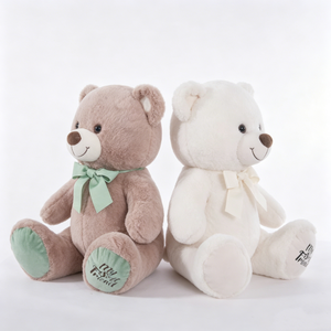 Dos ositos de peluche personalizados, par de ositos de peluche a juego, conjunto de ositos de peluche para niño y niña - Product Image 5