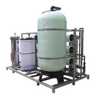 Système de dessalement de purificateur d'eau de machine RO industrielle 5T avec filtre de système d'osmose inverse