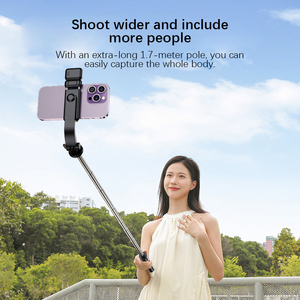170cm Telescopic Phone <b>Tripod</b> Extendable Selfie Stick Smart Wireless Remote Control LED Fill Lamp Photography Mount - Product Image 5