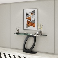 Console moderne d'entrée en argent, table TV en travertin et bois, meuble de salon, console d'entrée italienne