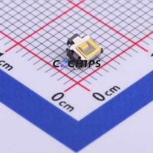 K2-1821DQ-A4SW-06 Tactile Switch SMD Switch 2.5N Horizontal Mount 3.5mm 3mm - Product Image 1