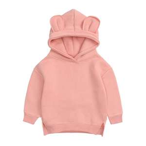 Ropa de Primavera 2021 para Niños y Niñas, Sudadera con Capucha de Felpa con Orejas de Oso, Sudadera para Bebé - Product Image 2
