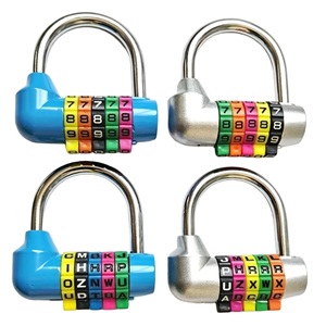 <span class=keywords><strong>Candado</strong></span> de Combinación en U con Carcasa de Aleación de Zinc Duradera, 5 Dígitos, <span class=keywords><strong>Candado</strong></span> de Seguridad al por Mayor para Maletas, Fábricas, Portones, Bicicletas y Cestas - Product Image 3