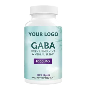 निजी लेबल आराम समर्थन 750Mg 5-Htp एल Theanine Gaba चाय Gaba पूरक Gaba कैप्सूल