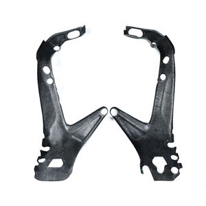 Cubierta de cuadro de fibra de carbono seca 3K para carenado lateral de motocicleta Yamaha MT09 2024-2026 - Product Image 6