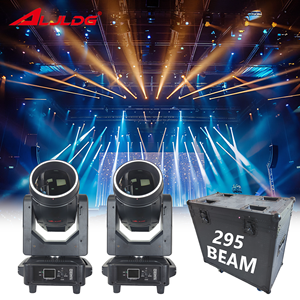 Chất lượng tuyệt vời 295 LED ring14r lyres 295W bóng đèn chùm mạnh RGBW ánh sáng sân khấu cho DJ Disco đôi lăng kính 100% xem xét giảm giá - Product Image 1