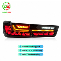 Ensemble de feux arrière LED clairs pour BMW Série 3 G20 G28 G80 2018-2022, clignotants dynamiques séquentiels, feux arrière de voiture