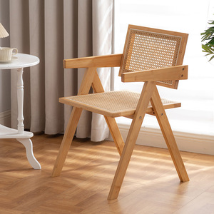 Chandigarh Chair Natural Color Living Room Chair With Backrest For Home And Dining - Product Image 2