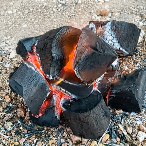 Best Indonesian Charcoal Halaban Lump Hardwood for BBQ | Long <b>Burning</b> Low Ash 7000-8000 Kcal/kg CARSURIN Lab-Test - Product Image 1