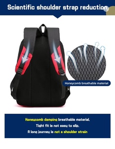 High Quality Customisable Shoulder Bags Large Capacity Fashionable Waterproof Polyester School Bags Wholesale Low Price - Product Image 3