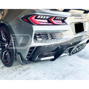 Drifton Nuevo para Chevrolet Corvette C8 Stingray Z51 Alerones Laterales Traseros de Fibra de Carbono Seca 2020-2026 - Product Image 4