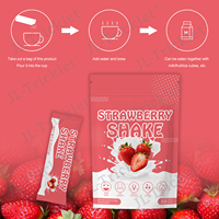 Batido de Proteína Personalizado con Sabor a Fresa, Supresor del Apetito, Quema Grasa, Asegura la Nutrición, Batido de Leche en Polvo para Adelgazar