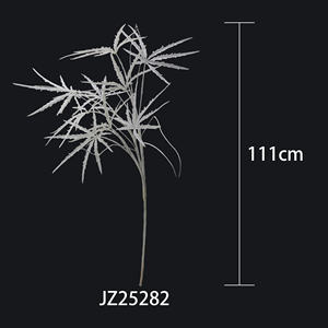 Décoration de mariage en fleurs artificielles multicolores de style moderne, <span class=keywords><strong>3</strong></span> groupes de branches de bois de paon, branches mortes, neige, branche unique - Product Image 3