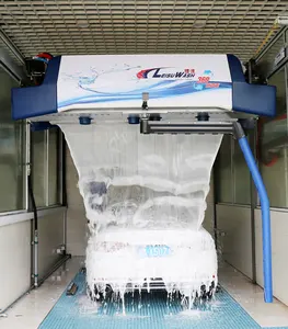 Leisuwash 360 Mesin Cuci Mobil Tanpa Sentuhan Kontrol PLC Otomatis Cerdas Mini dengan Harga Bagus untuk Ukraina