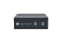 Mini PC avec carte graphique Mini ordinateur de bureau sans ventilateur Max 8 Go de RAM | Évents de dissipation de la chaleur | PC à petit facteur de forme