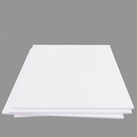 Plaque personnalisée en feuille moulée en PTFE pur 100% avec surface lisse