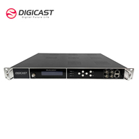 Transmodulateur RF numérique 24 canaux DIGICAST série DMB-24E, tuner numérique DVB-S/S2/DVB-C/ATSC/ISDB-T, prise en charge ASI I/O, gestion web