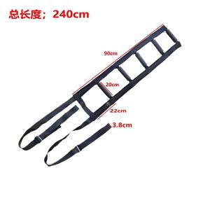 Escalera de cama, dispositivo de asistencia para tirar hacia arriba con correa de ASA, escalera de cuerda, ayudante de Caddie, polipasto sentado para ancianos, uso de personas mayores - Product Image 5