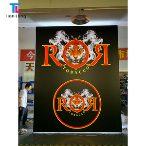 TianLang Aluminum Silicone Fabric <b>Frames</b> <b>10x10</b> Advertising LED Light Box Trade Show Equipment SEG Booth Light Box - Product Image 2
