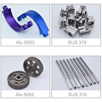 Pièces en aluminium usinées CNC, traitement personnalisé de produits en aluminium et en acier inoxydable, pièces de quincaillerie usinées CNC