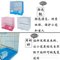 Cage à oiseaux en métal en gros pour perroquet, pigeon, lapin et animaux de compagnie - Petites/Moyennes/Grandes cages de reproduction