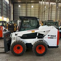 Chargeuse sur pneus S550 d'occasion fiable avec système hydraulique à haut débit