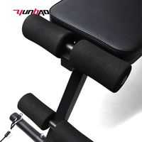 Banc de musculation réglable multifonction pliable pour exercices à domicile et entraînement de force