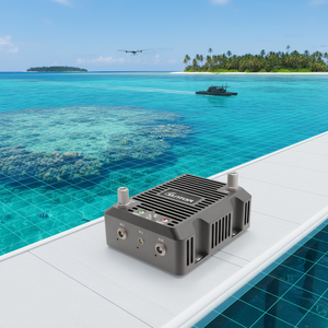 Secure AES256 Encrypted <b>IP</b> Mesh Radio 10W Unmanned <b>System</b> Wireless Link MU10 Pro for Private Outdoor Field Communication - Product Image 1