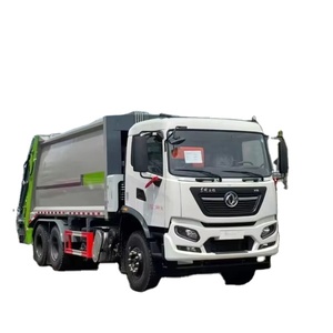 Camion poubelle diesel neuf Dongfeng, transmission manuelle, norme d'émission Euro 5, moteur Yuchai, 25000 kg de charge utile, origine Hubei - Product Image 1