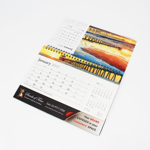 Tùy chỉnh in ấn văn phòng bàn lật lịch chất lượng cao xoắn ốc 365 hàng ngày lịch tùy chỉnh độc đáo Bộ Quà Tặng đứng lật lịch 2024 - Product Image 3