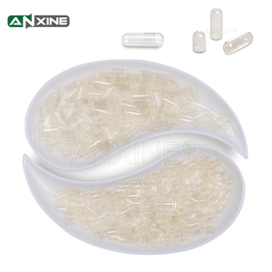 Cangkang Kapsul Sayuran Kosong Transparan, Kapsul Vegan Nabati Ukuran 000 00 0 1 2 3 4 5, Kapsul HPMC Nabati Alami - Product Image 2