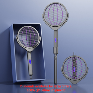 Matamoscas Eléctrico con Batería de 300 mAh, Modo Nocturno Silencioso y Diseño para Montar en la Pared, Ideal para Apartamentos, Directo de Fábrica - Product Image 1